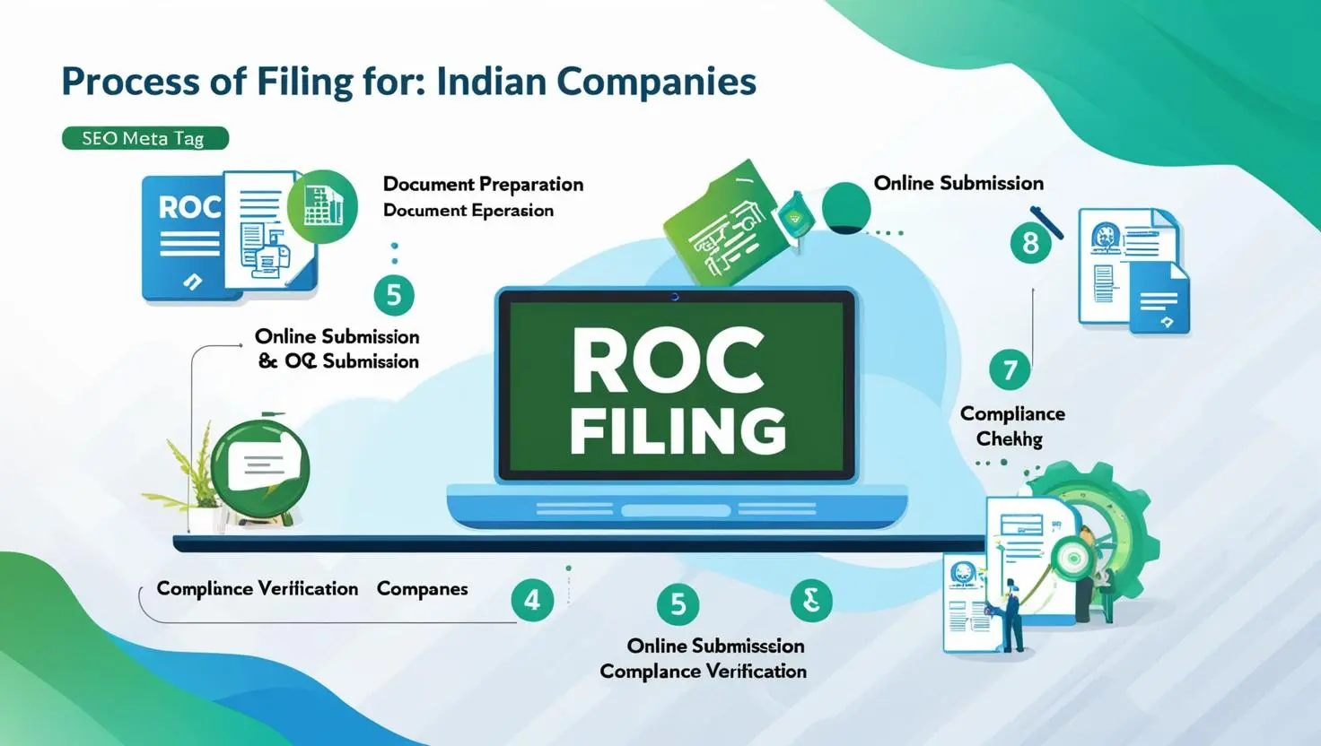 "Understanding ROC filing process for Indian companies to maintain compliance."